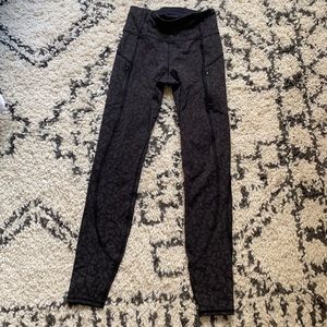 Athleta Reflective Rainer Lined Tights